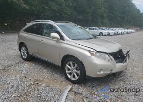 2012 Lexus Rx 350 из США, поврежденный, VIN 2T2ZK1BA4CC081717